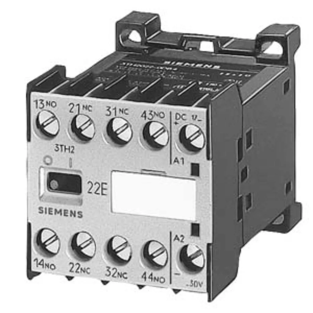 Relais de Commande Siemens 3TH2022 22E pour Armoire Électrique DIN