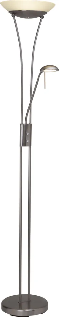 Plafonnier LED Brilliant Finn 18W et liseuse 4,5W G93035/13 chrome