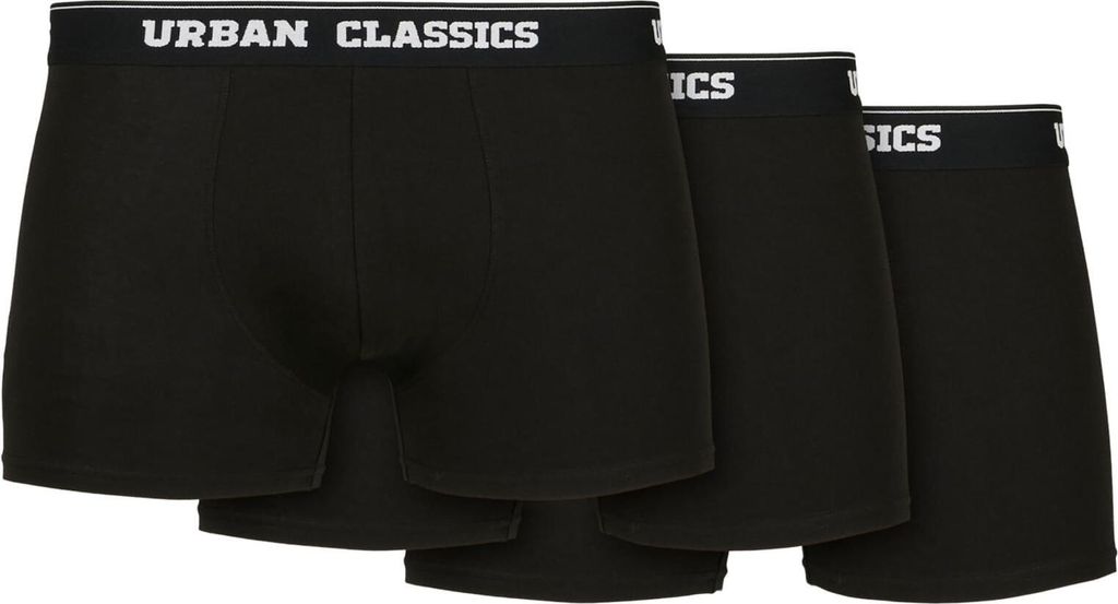 Urban Classics - Boxer organici 3 pezzi nero+nero+nero - M Immagine del prodotto 
