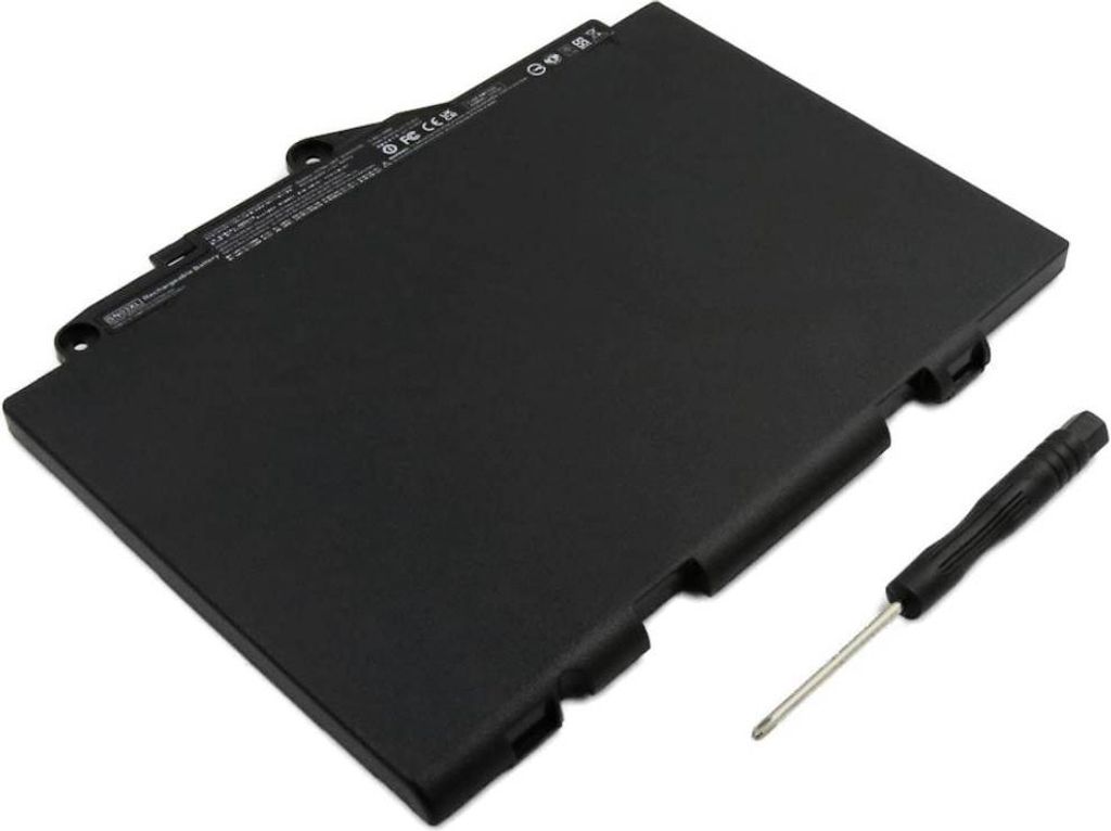 Avizar, Li-Polymer Akku 11.4V 3700mAh für HP EliteBook 725 G3 / 820 G3 Laptop, Schwarz