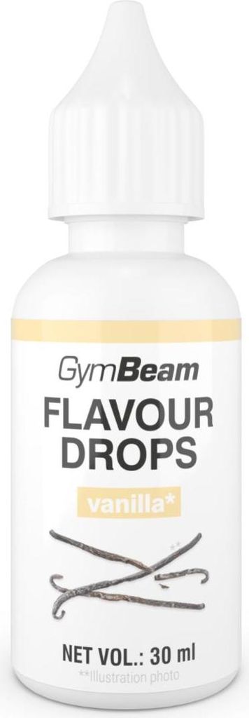 GymBeam - Flavour Drops, 30 ml, Vanille Produktbild 