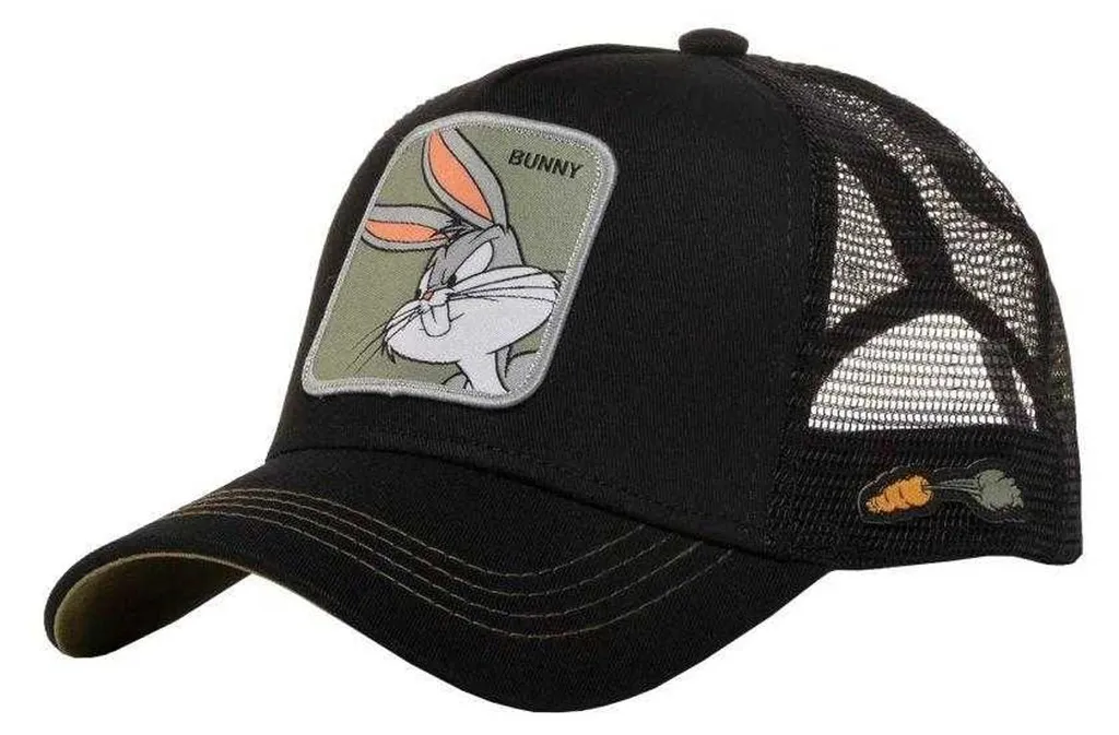 Casquette Trucker Noire Capslab PP10698 Accessoire Mode Été Taille Unique