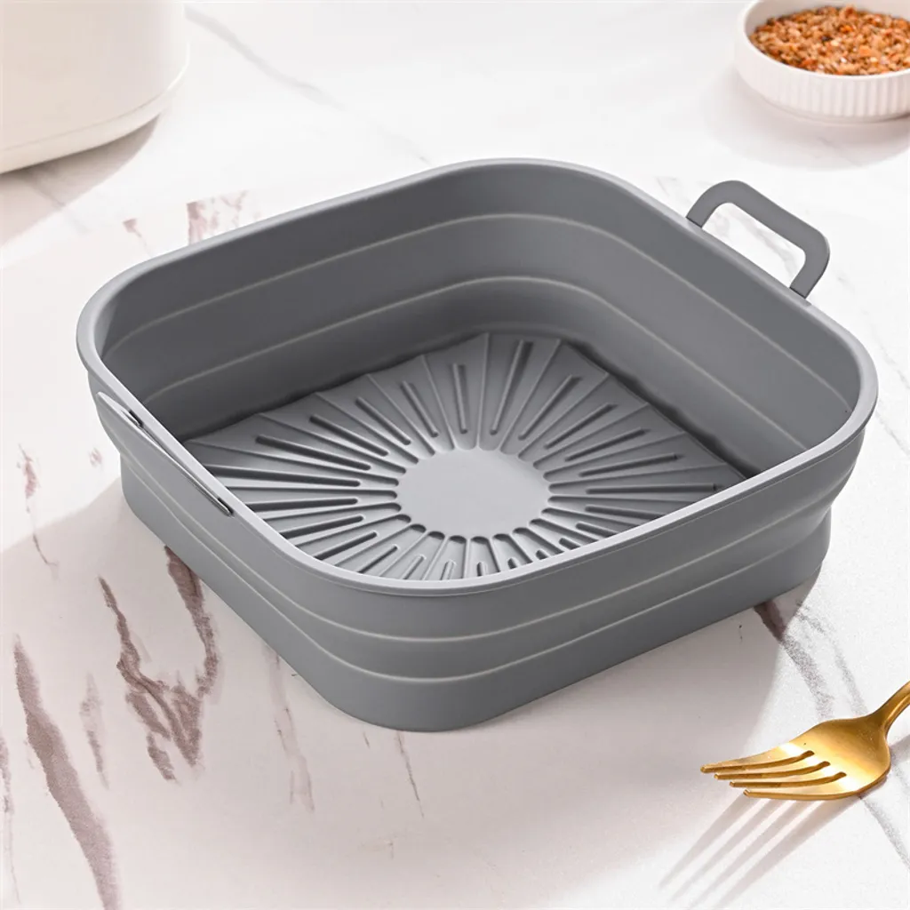 Panier Silicone Friteuse à Air 17,5 cm - Accessoire Air Fryer Lavable x2 - 7