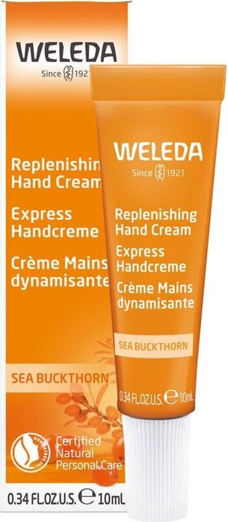 Weleda Sanddorn Handcreme, 10 ml Produktbild 