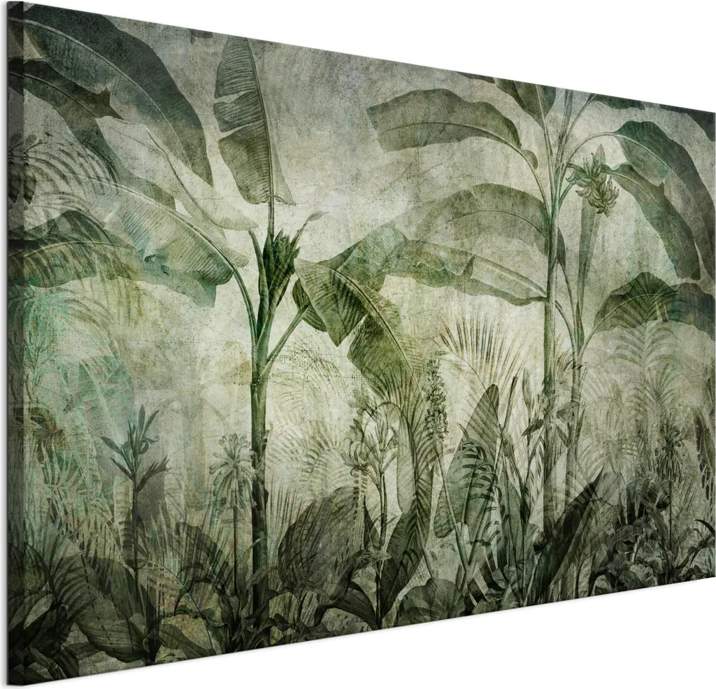 LUMASOUL Urban Jungle Wall Art 120x80 - Il Quadro Verde dei Sogni