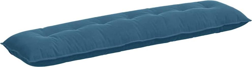 Rückenkissen Blau 200 x 50 cm Cordstoff