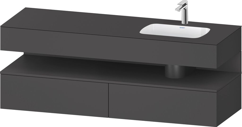 DURAVIT QA4796049490010 QTG EWT KWTU 1600 Wß Hgl. Be