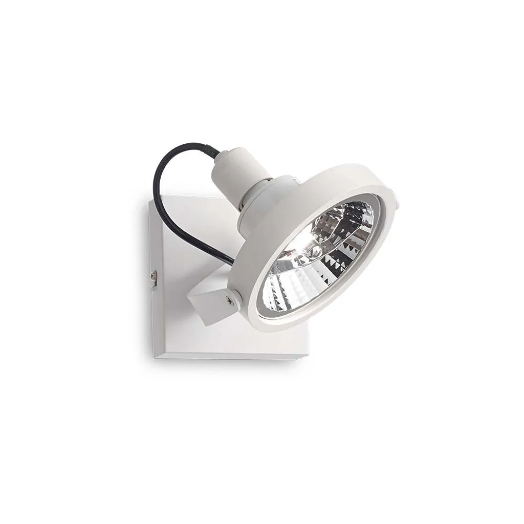 Plafonnier Glim blanc idéal pour couloir et cuisine moderne 200194