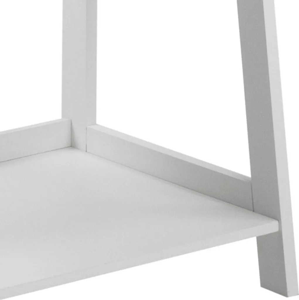 Wally bibliothèque 5 étagères blanches design moderne 180cm de hauteur