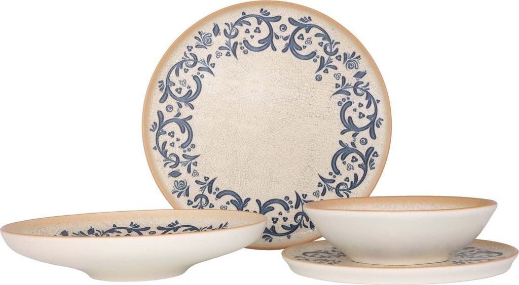 Bonna serviesset - Viento - 24-delig - voor 6 personen - Productafbeelding 