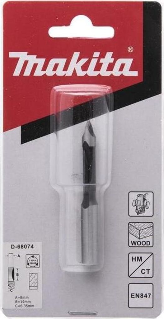 Makita Ausstech- und Kopierfräser 8 mm