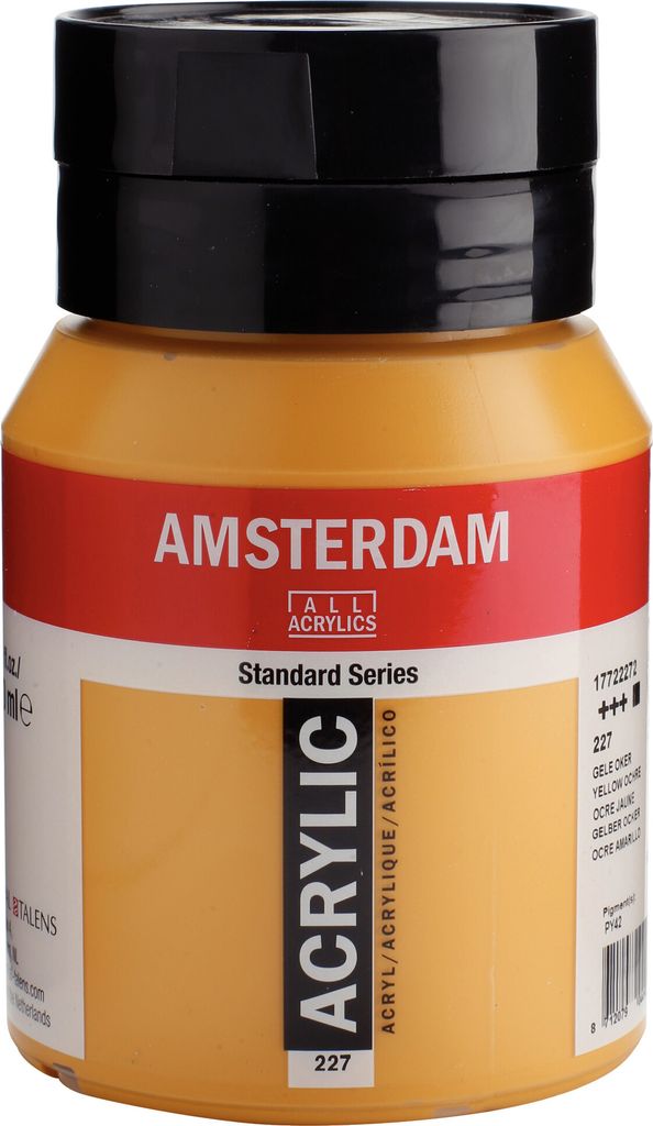 Royal Talens Acrylfarbe Amsterdam 227 Gelber Ocker 500 ml Dose