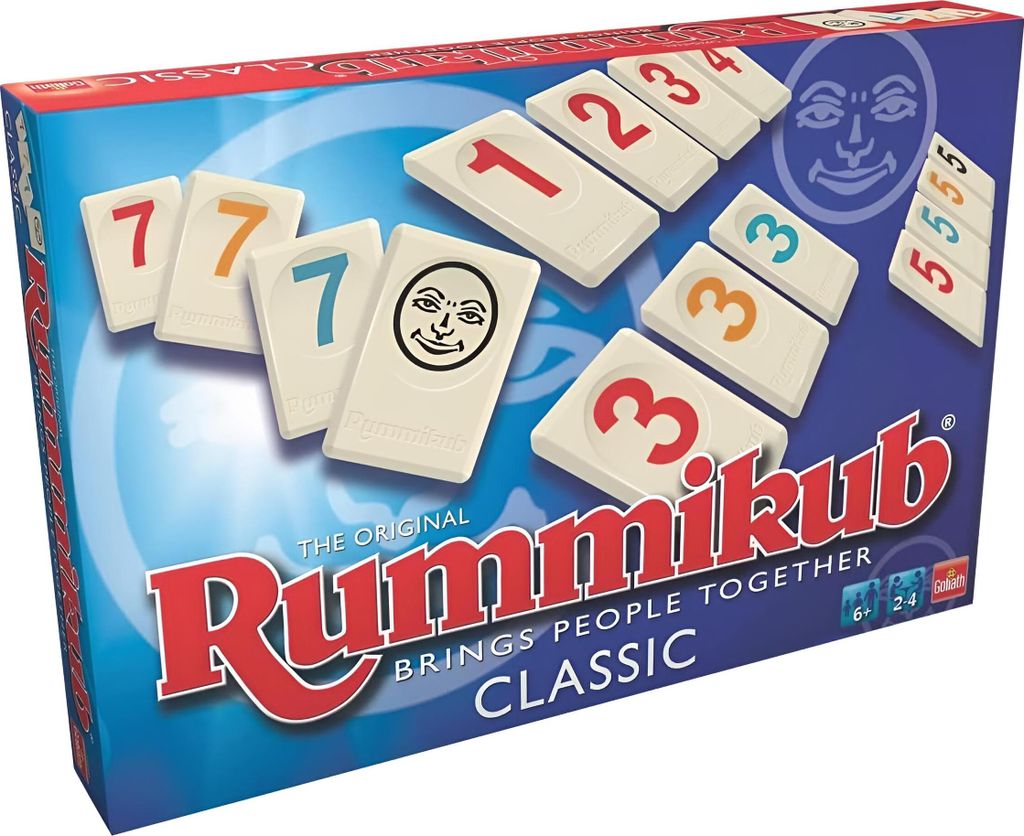 Goliath Rummikub The Original Classic, Brettspiel, Auf Produktbild 