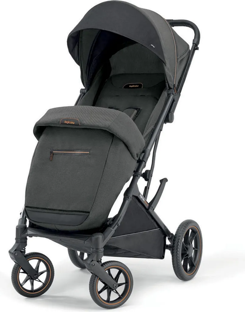 Inglesina Maior Poussette compacte à roues larges - Confort Gris Premium