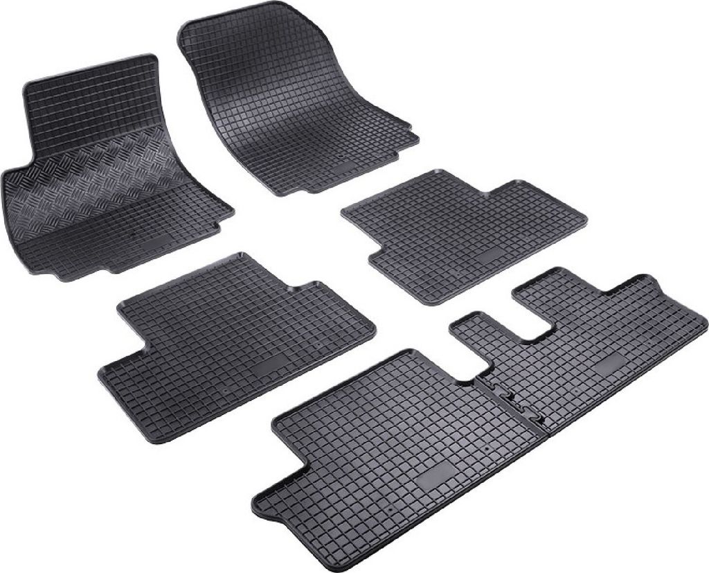 Z542936 Voll-Gummifußmatten passend für Chevrolet Orlando J309 Van Kombi 5türer 2010-2018
