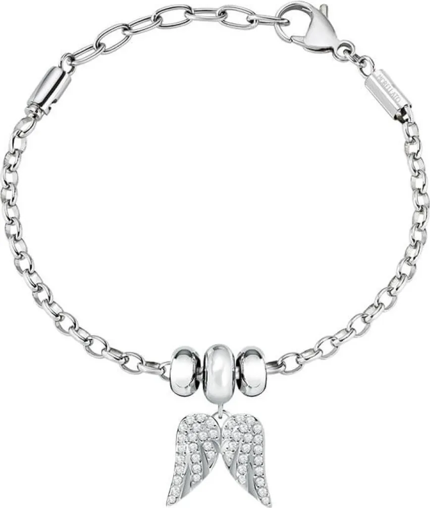 Bracelet femme en acier inoxydable à pampilles gouttes - Style Chic