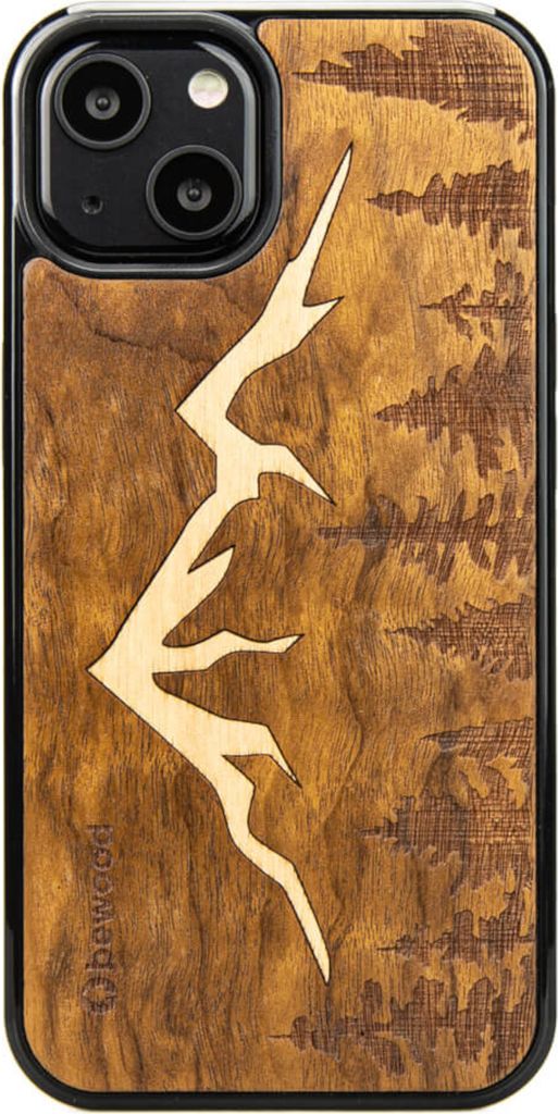 Iphone 13 Bewood Case Imbuia Berge Produktbild 