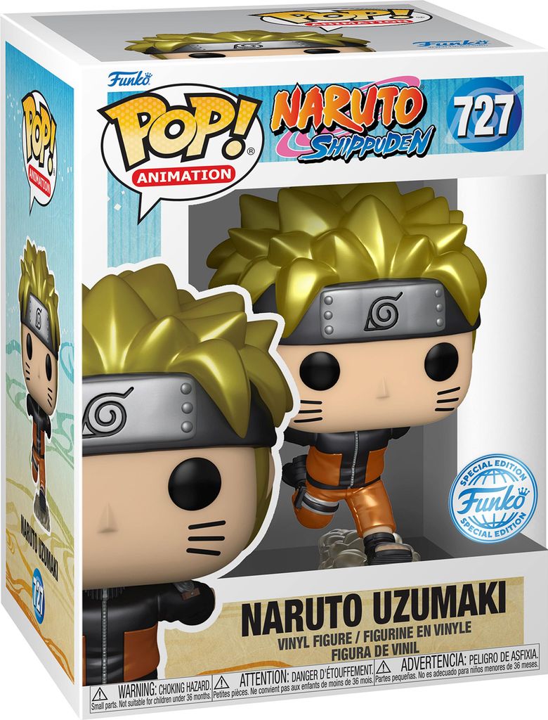 Naruto Shippuden - Naruto Uzumaki 727 Special Edition - Funko Pop!