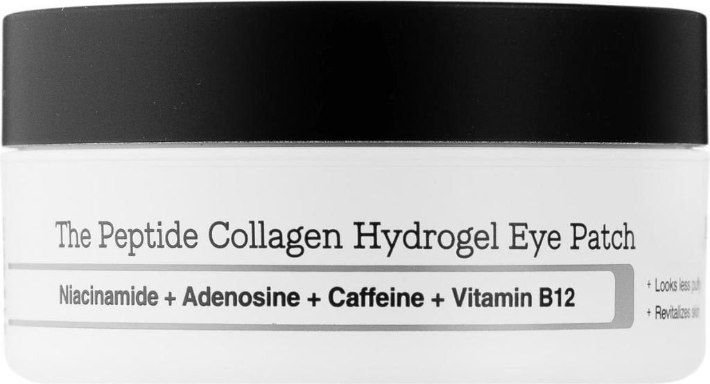COSRX The Peptide Collagen Hydrogel Eye Patch – Augenpatches mit Kollagen, Peptiden, Hyaluronsäure und Niacinamid, 60 Stück
