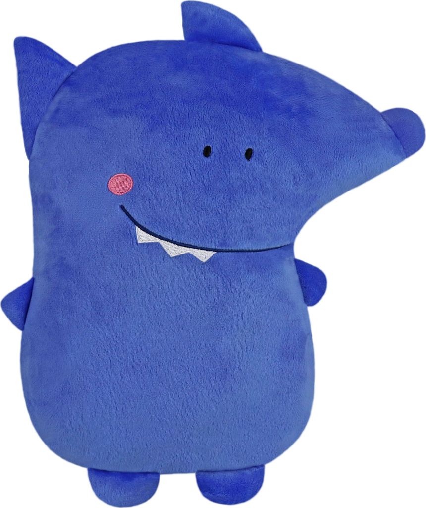 Domarex Weiche Kinderkuschelkissen 30 cm Monster – Plüschkissen für gemütlichen Schlaf, ideal als Dekoration, Antiallergische Füllung, waschbar