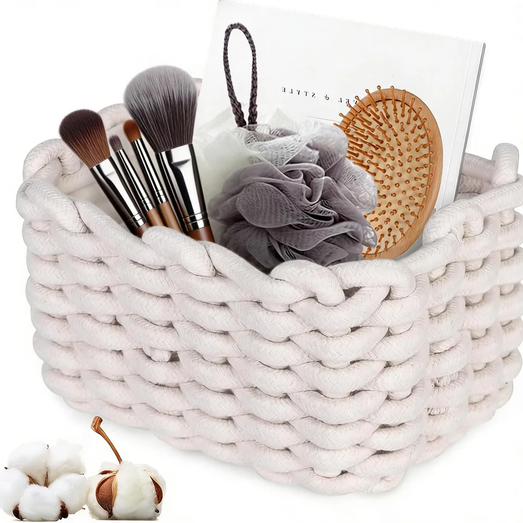 Panier de rangement salle de bains pour organiser vos produits de soin
