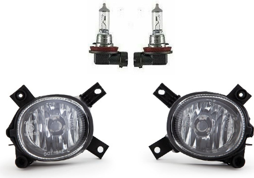Set Nebelscheinwerfer Klarglas OEM H11 passt für Audi A3 8P 03-12 A4 8E B7 04-08