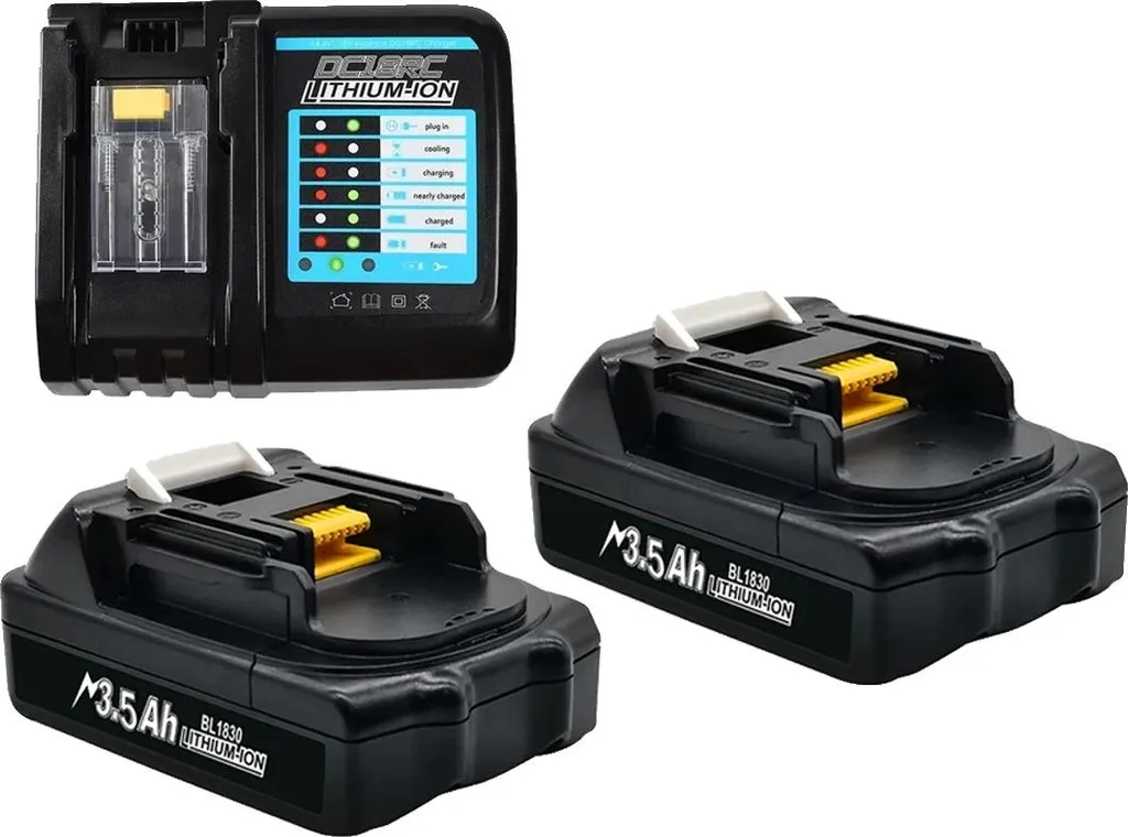 Évitez les Pannes avec ce Pack Batterie 18V 3.0Ah et Chargeur de 3A