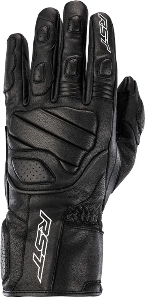 Gants de Moto Cuir RST Turbine XS Noir - Conduite Urbaine et Touring