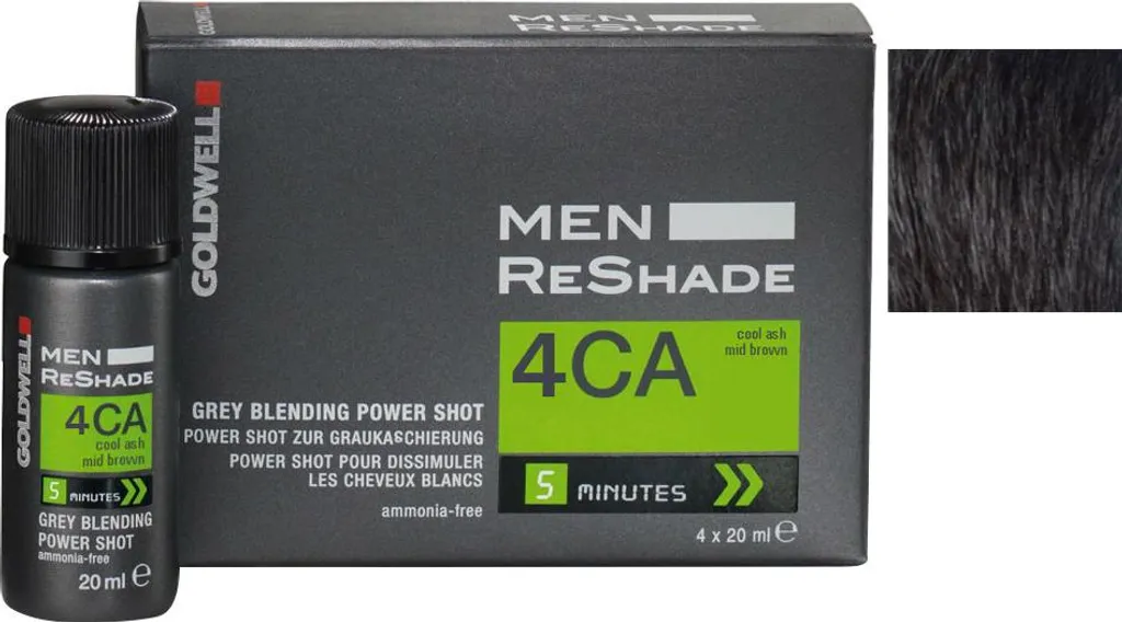 Goldwell Men Reshade 4CA Cenere Freddo 4x20ml - Colorazione Professionale