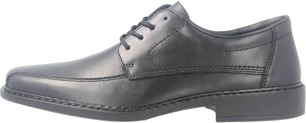 Rieker Halbschuhe in Übergrößen Schwarz B0812-00 große Herrenschuhe, Größe:46