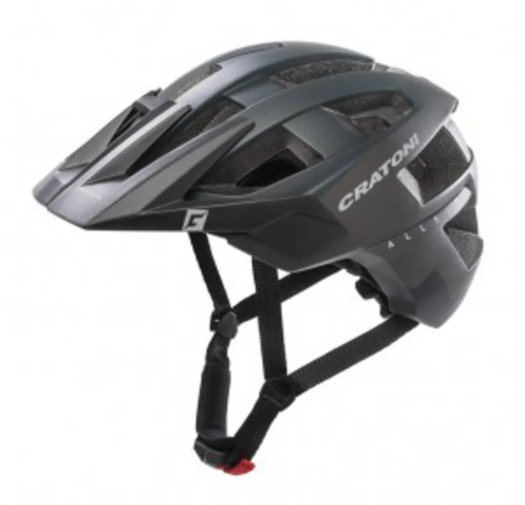 Casque de vélo MTB Cratoni AllSet Noir - Casque VTT Homme et Femme Noir