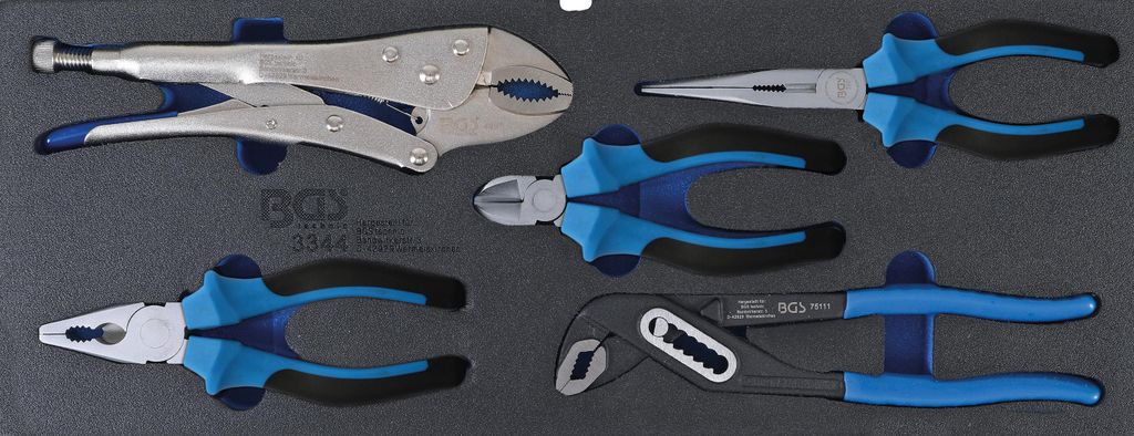 BGS technic Foam Tray for BGS 3312: Pliers Set, 1707 mm, Obrázek produktu 
