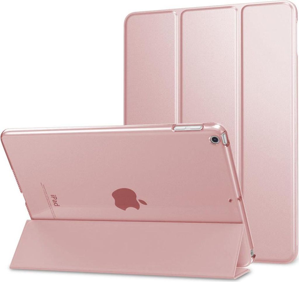 Schlankes Smart Case speziell für das iPad Mini 5 Zoll (7,9 Zoll), flexible TPU-Rückseite mit gummierter Beschichtung, automatische Schlaf-/Aufwa...