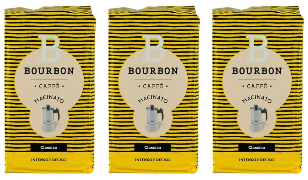 Gemahlener Kaffee Caffe Bourbon Lavazza 3x250 g Produktbild 