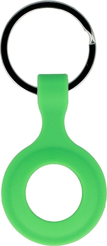 Silikon Case für AirTag Schutz Hülle Cover Schlüsselanhänger Apple AirTag Cover Case Tracker Tasche Grün