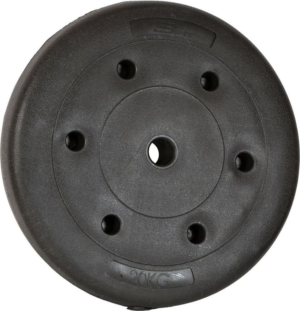 Betongewichte für Langhantel 20 KG ENERO FIT 29,5mm Produktbild 