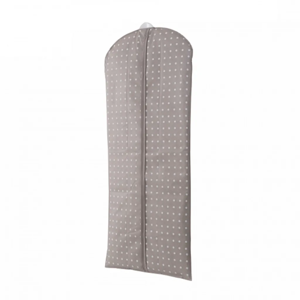 Housse de protection pour robes et manteaux 60x137 cm coloris marron