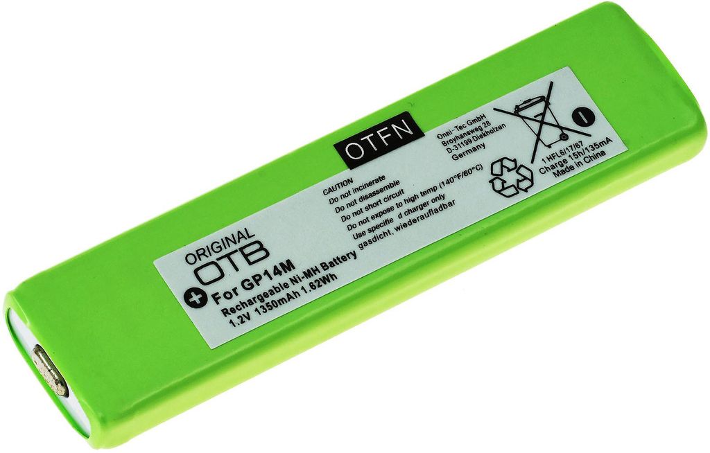 Wiederaufladbarer NiMH Akku 1,2V 1350mAh für Sony NH-14WM Produktbild 
