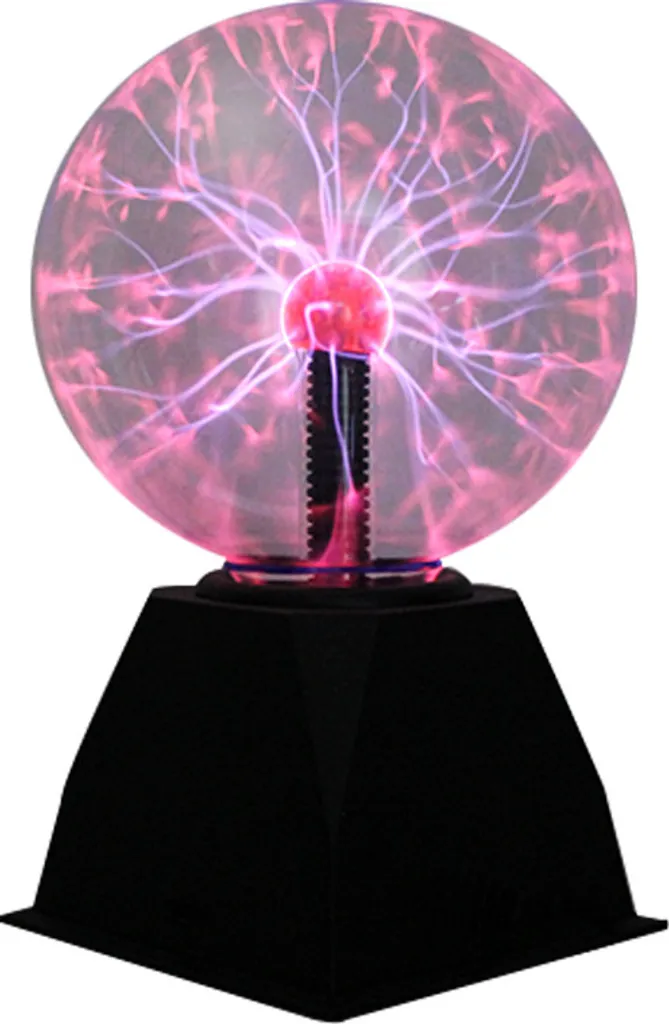 Lampe de nouveauté Plasma tactile 8 pouces - Effet Tonnerre et Musique