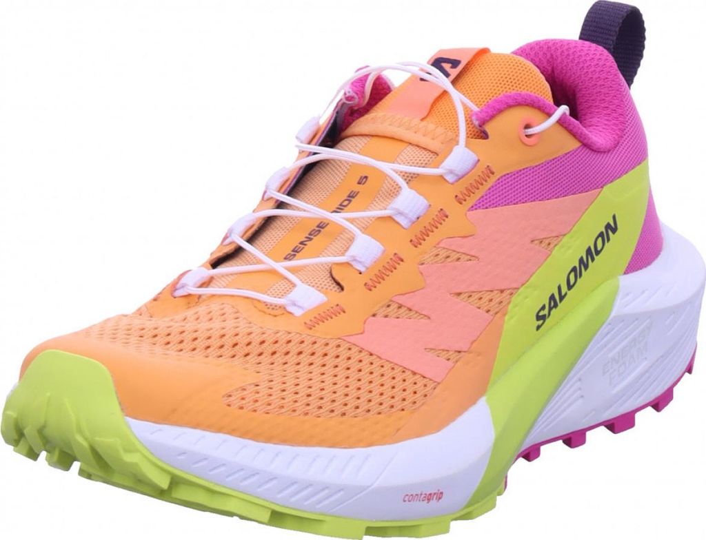 Salomon sense ride 5w Damen in Orange, Größe 5