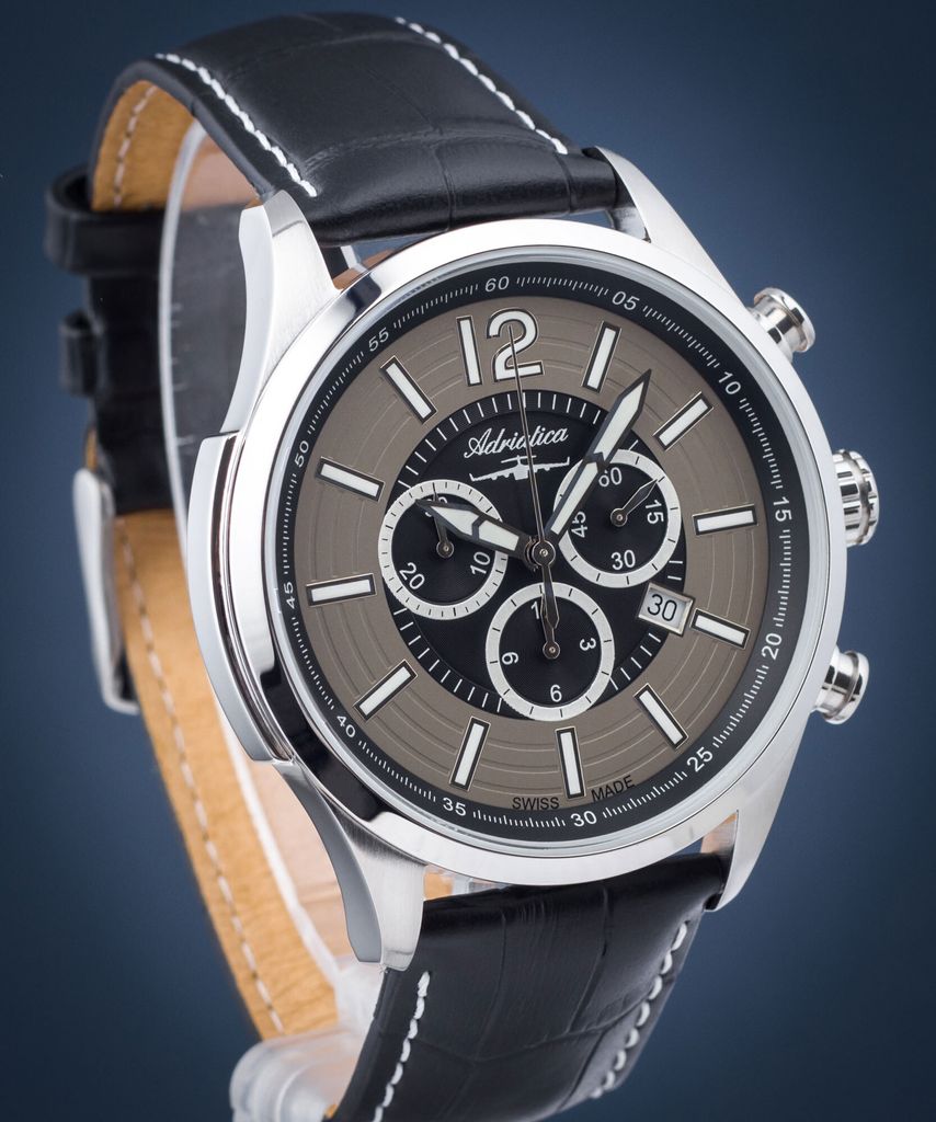 Adriatica Herrenuhr A8188.5257CH schwarz