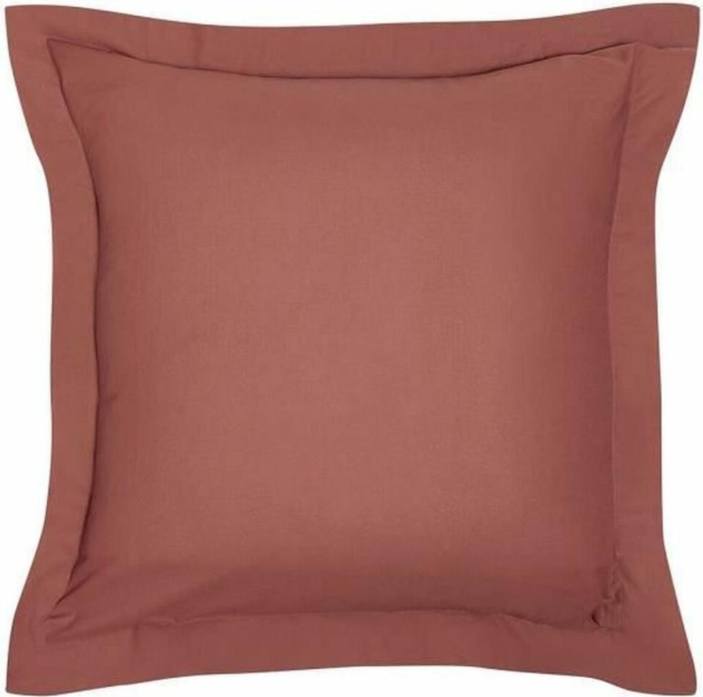 Kissenbezug – 63 x 63+5 cm einfarbig – Terrakotta