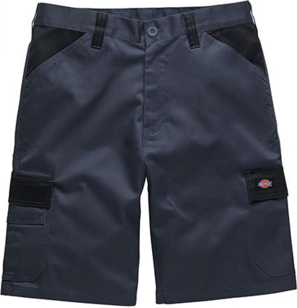 Dickies ED24/7SH | Herren Everyday Short - Kurze Arbeitshose - Farbe: Grey (Solid)/Black - Größe: 44