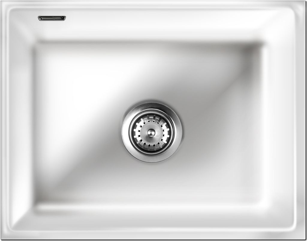 Unterbauspüle KeraDomo MERA 50 U/g in GRÖNLAND mit Excenterbedienung