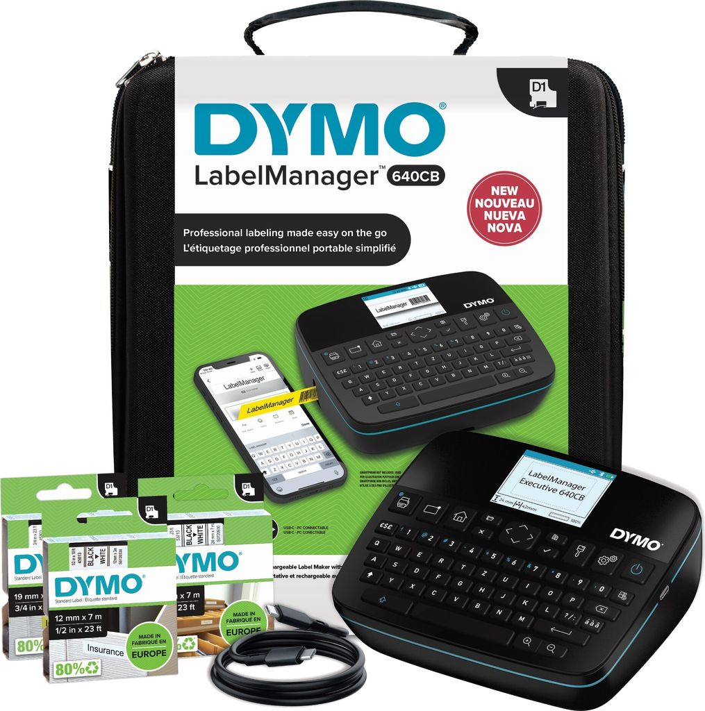 DYMO Beschriftungsgerät "LabelManager 640 CB" Kofferset