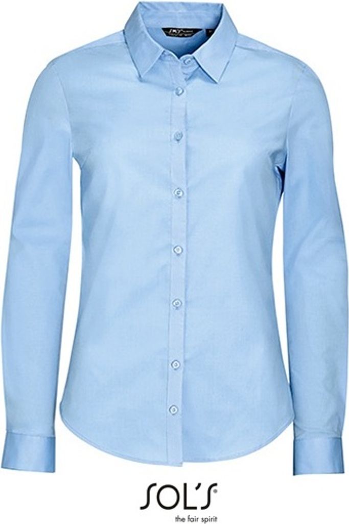SOL ́S Women ́s Long Sleeve Stretch Shirt Blake