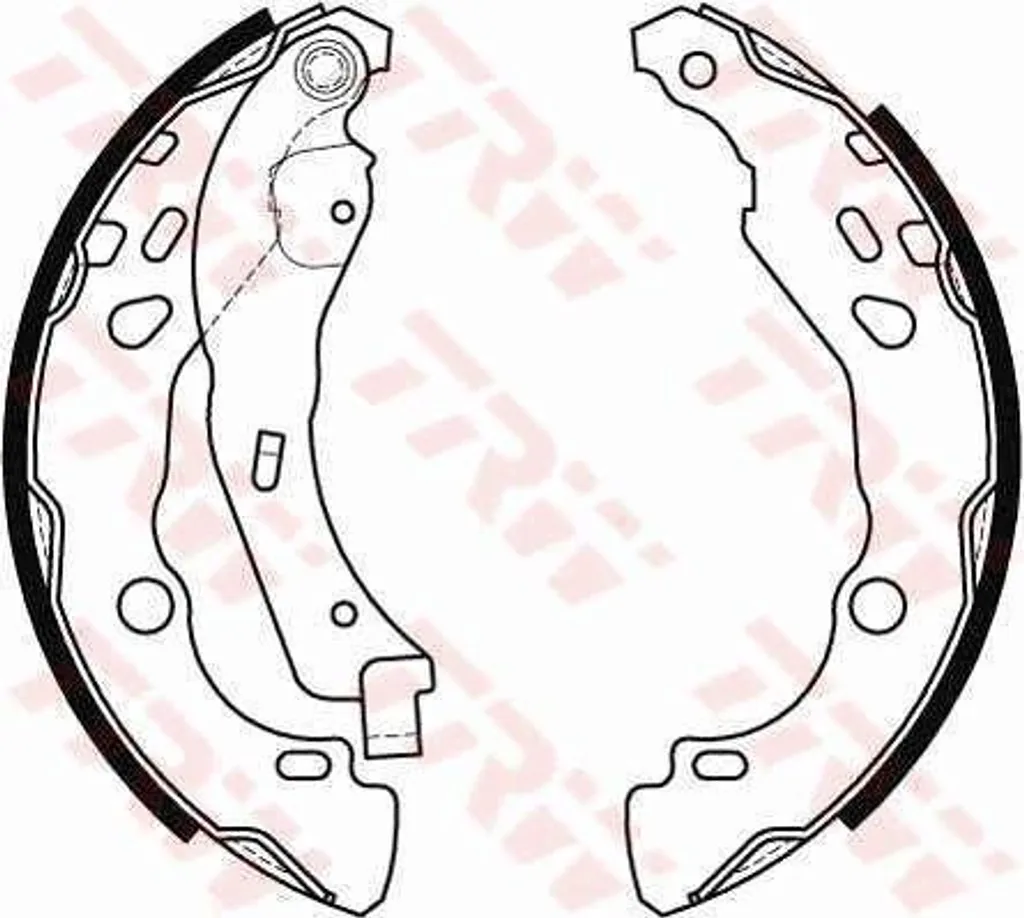 Mâchoires de frein pour rénovation freinage Peugeot 301 Citroën C-Elysee