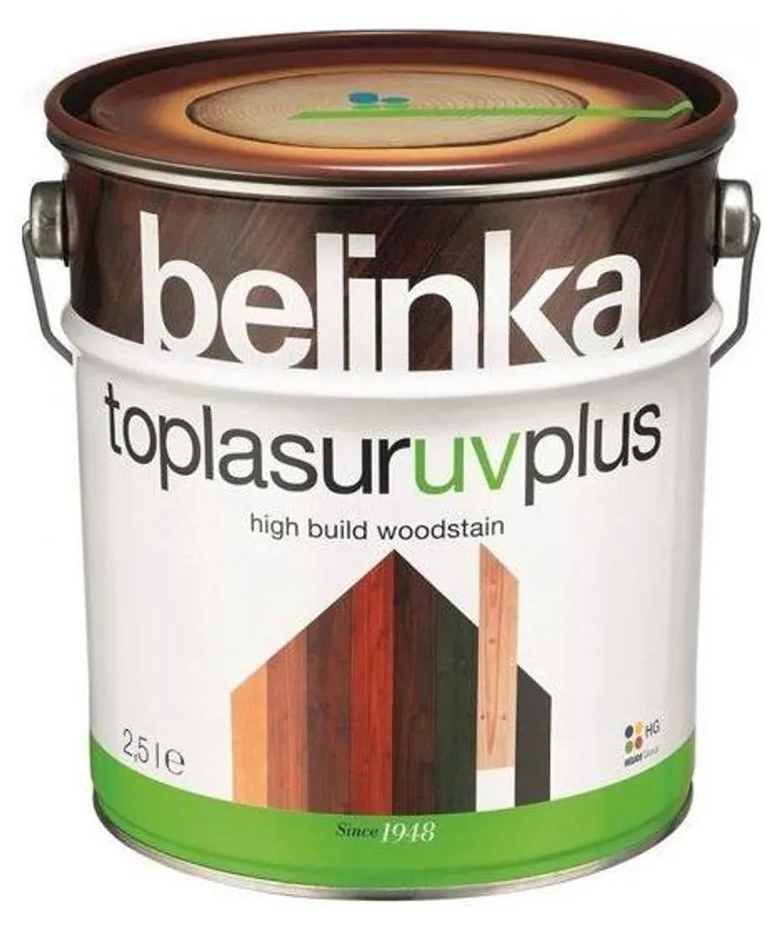 Lasure bois Helios Belinka Toplasur UV plus chêne longue durée 2.5L