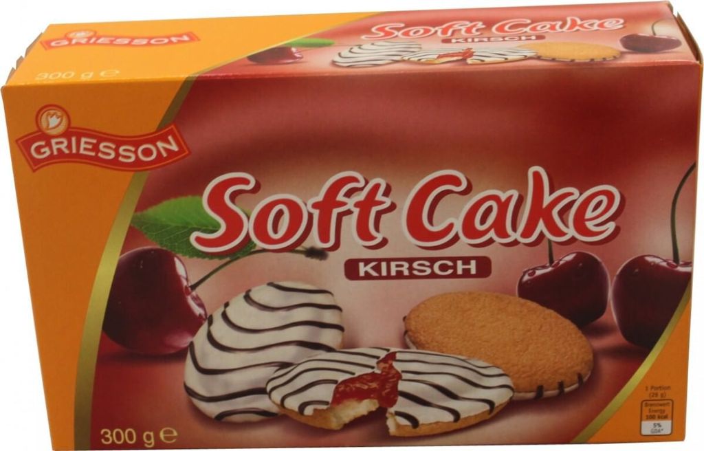 GRIESSON Soft Cake Kirsche, 1er Pack (1 x 300 g) Produktbild 
