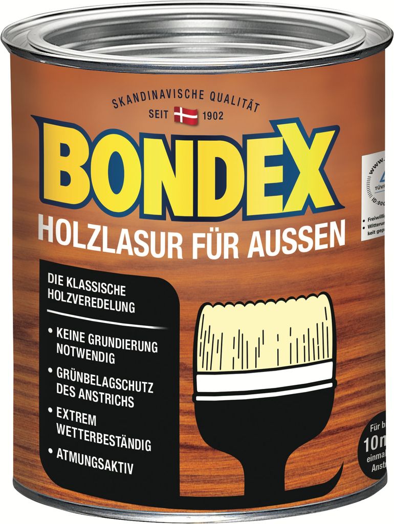 Bondex Holzlasur für Außen DunkelGrau 0,75 l - 365213 Produktbild 